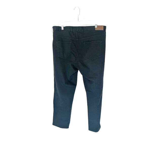 Peter Millar Mens Black Basic Ultimate Sateen 5 Pocket Straight Leg Pant Size 35 - Picture 7 of 10